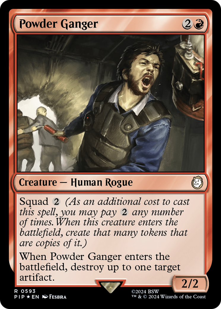 Powder Ganger (Surge Foil) [Fallout] | Galaxy Games LLC