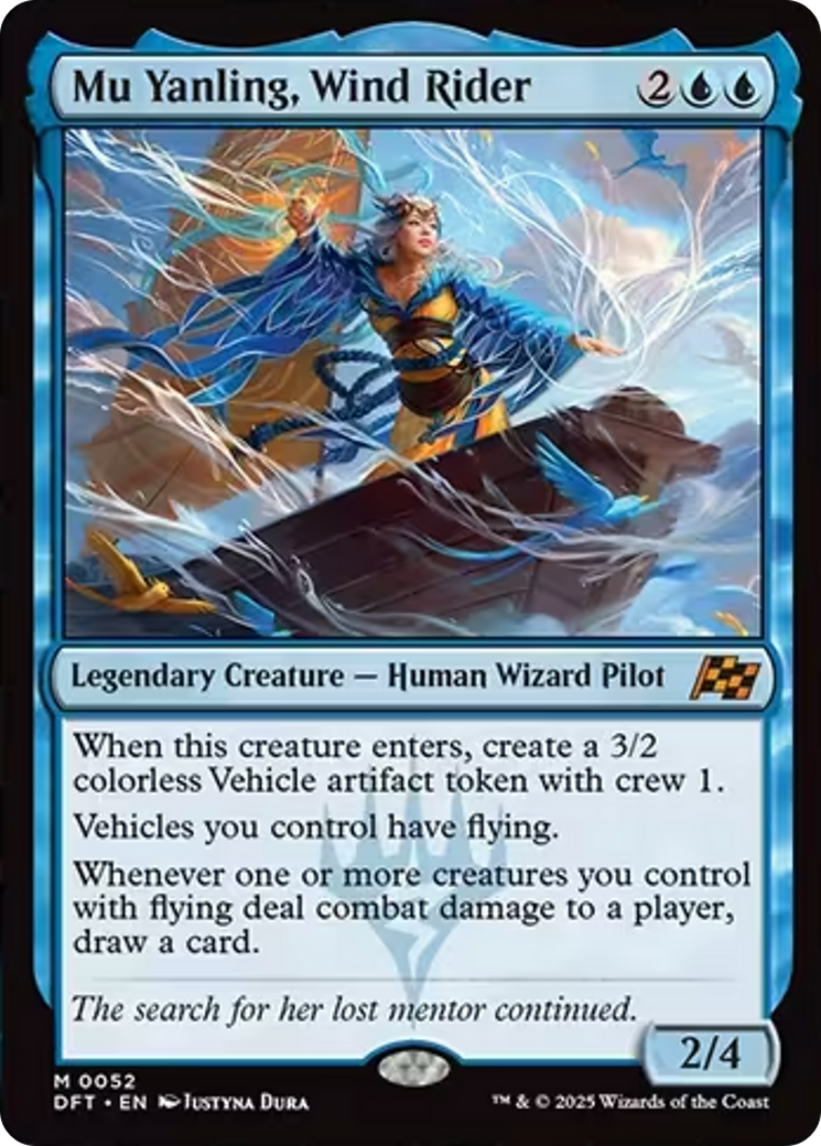 Mu Yanling, Wind Rider [Aetherdrift] | Galaxy Games LLC