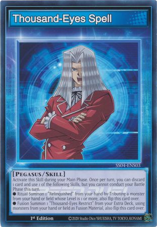 Thousand-Eyes Spell [SS04-ENS03] Common | Galaxy Games LLC