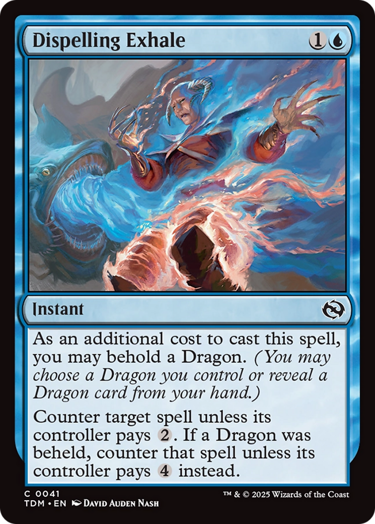 Dispelling Exhale [Tarkir: Dragonstorm] | Galaxy Games LLC