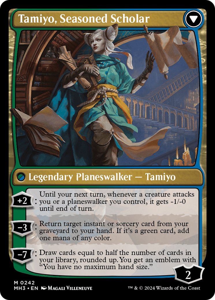 Tamiyo, Inquisitive Student // Tamiyo, Seasoned Scholar [Modern Horizons 3] | Galaxy Games LLC