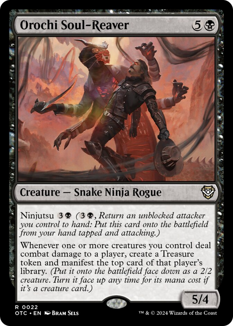 Orochi Soul-Reaver [Outlaws of Thunder Junction Commander] | Galaxy Games LLC