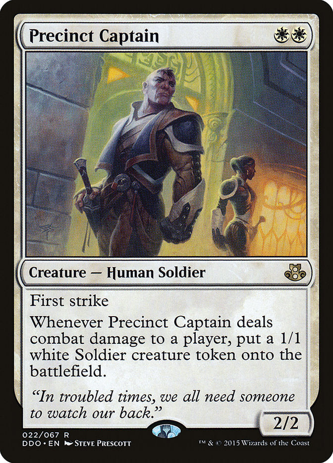 Precinct Captain [Duel Decks: Elspeth vs. Kiora] | Galaxy Games LLC