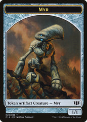 Myr // Pentavite Double-Sided Token [Commander 2014 Tokens] | Galaxy Games LLC