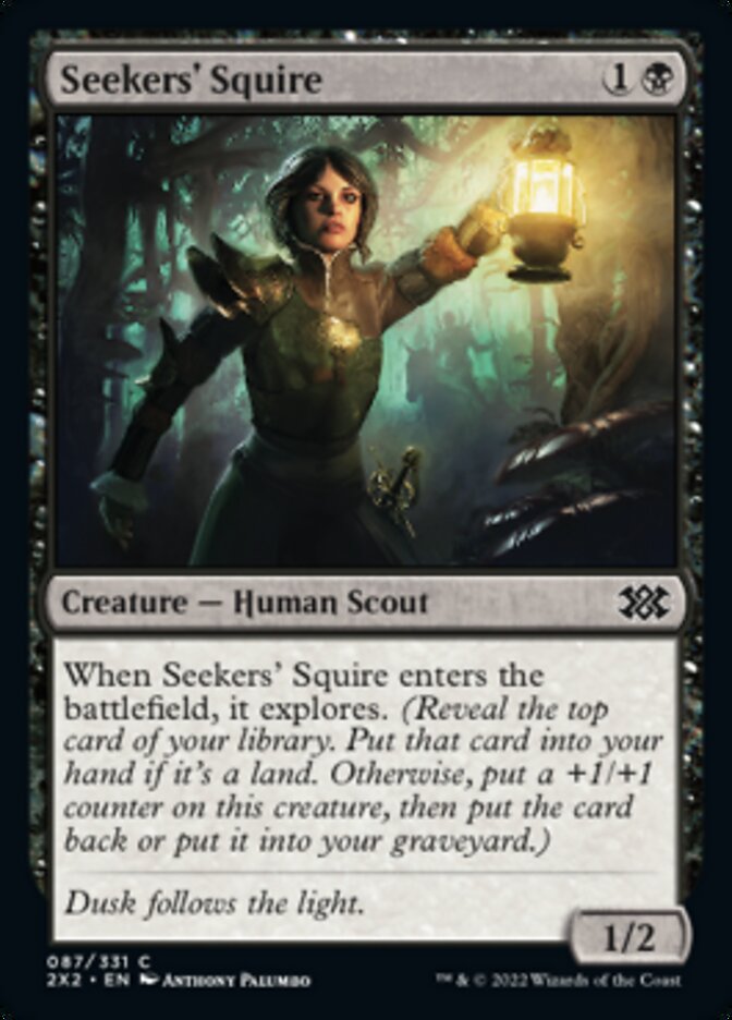 Seekers' Squire [Double Masters 2022] | Galaxy Games LLC
