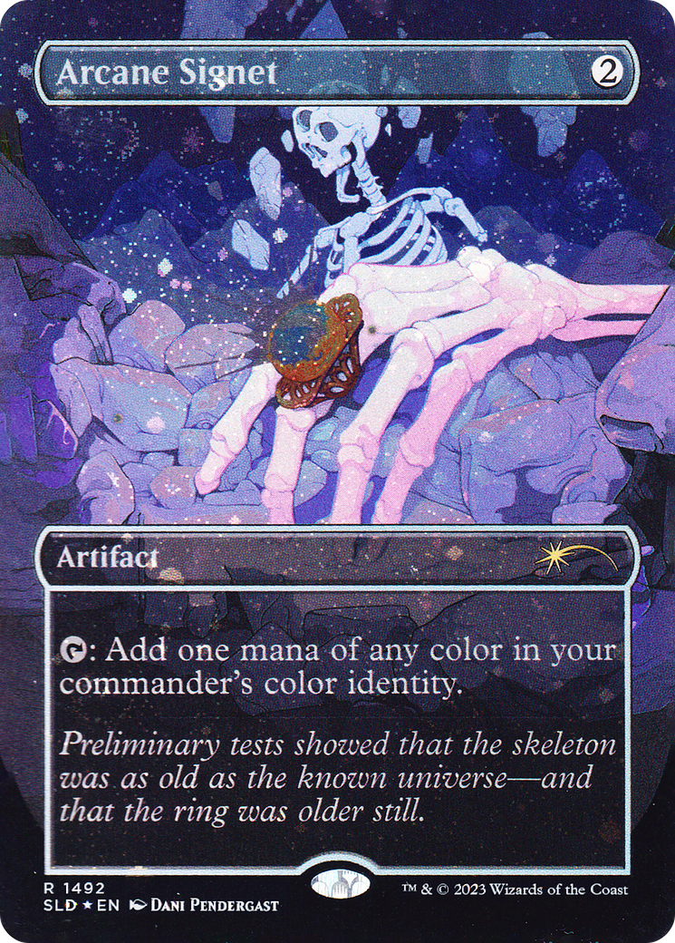 Arcane Signet (1492) (Galaxy Foil) [Secret Lair Drop Series] | Galaxy Games LLC