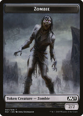 Cat (020) // Zombie Double-Sided Token [Core Set 2021 Tokens] | Galaxy Games LLC