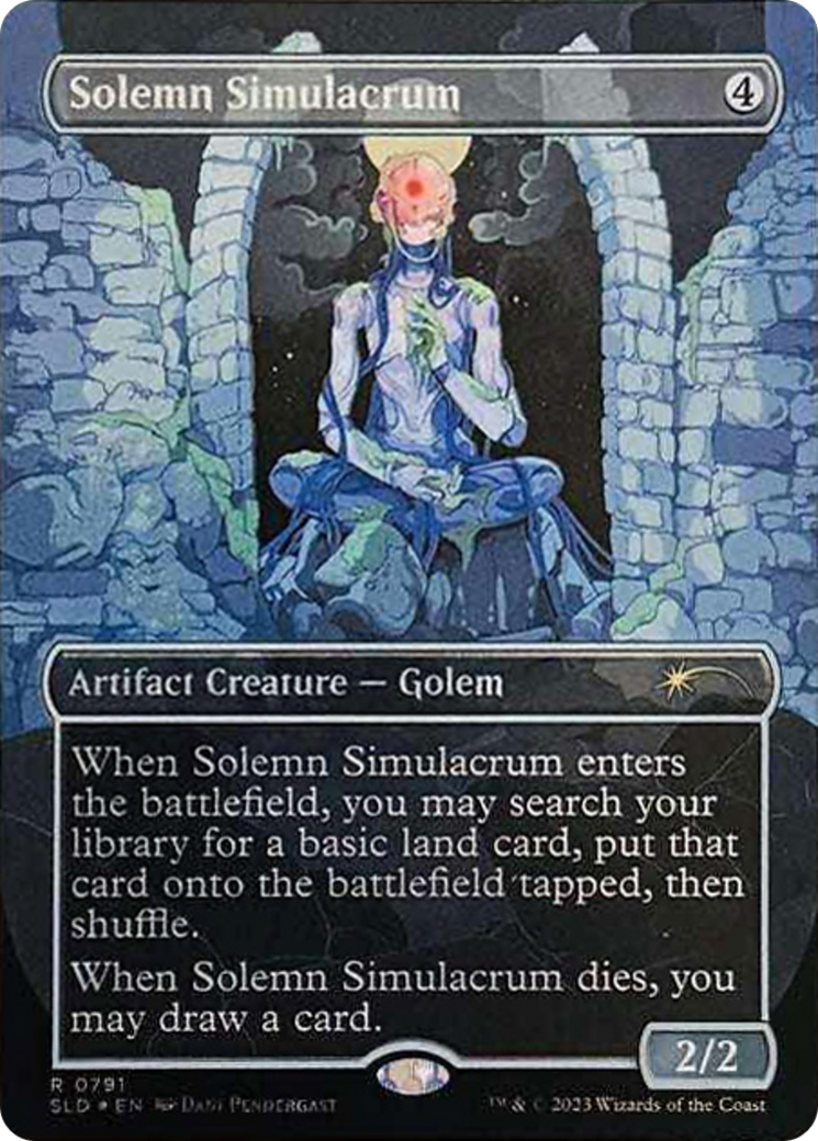 Solemn Simulacrum (0791) [Secret Lair Drop Series] | Galaxy Games LLC