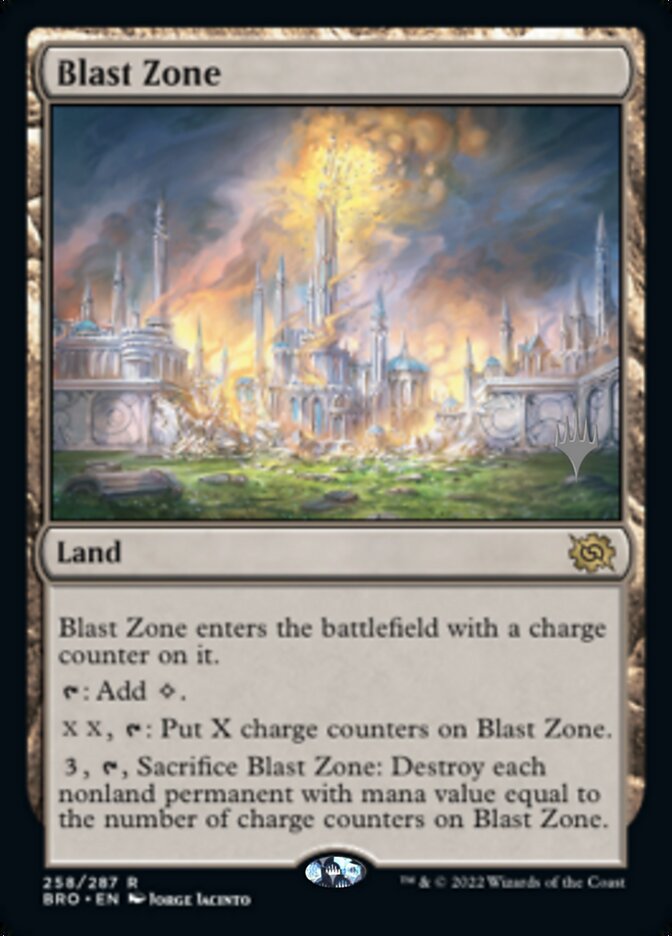 Blast Zone (Promo Pack) [The Brothers' War Promos] | Galaxy Games LLC