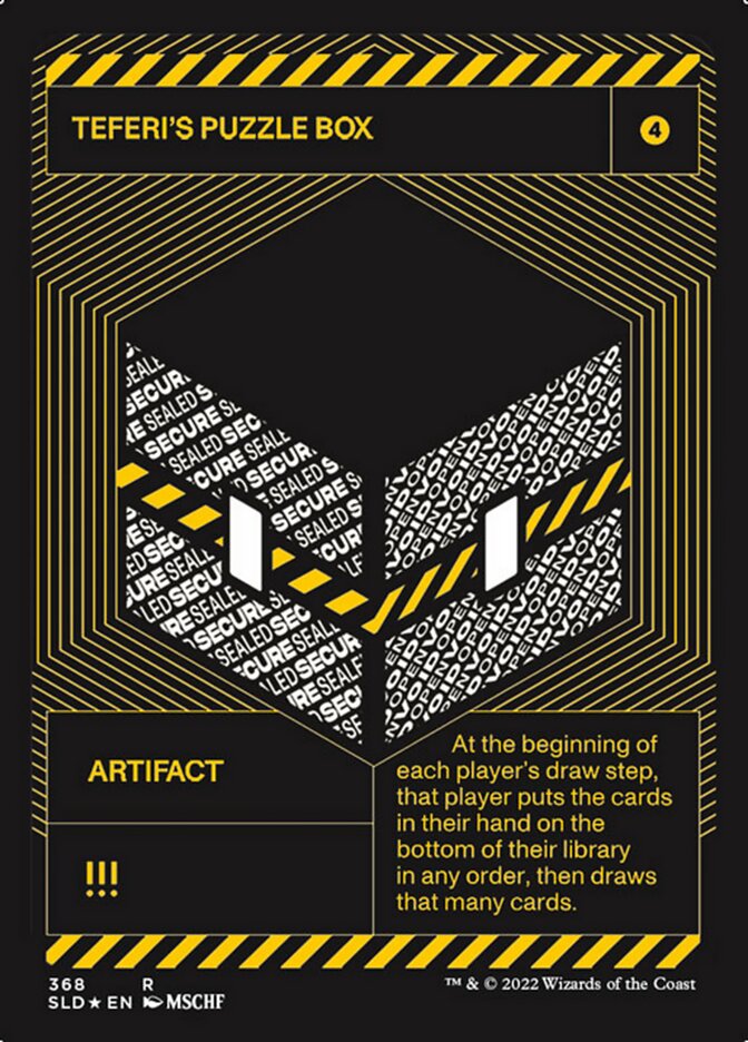 Teferi's Puzzle Box (Foil Etched) [Secret Lair Drop Series] | Galaxy Games LLC