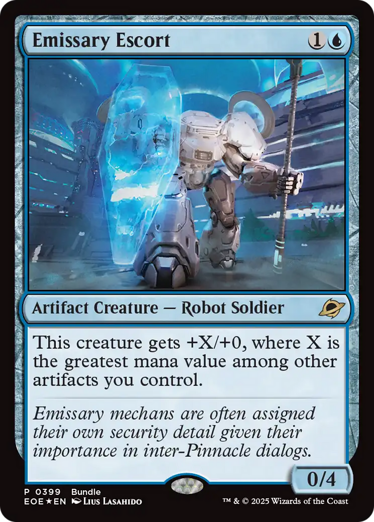 Emissary Escort [Edge of Eternities Prerelease Promos] | Galaxy Games LLC