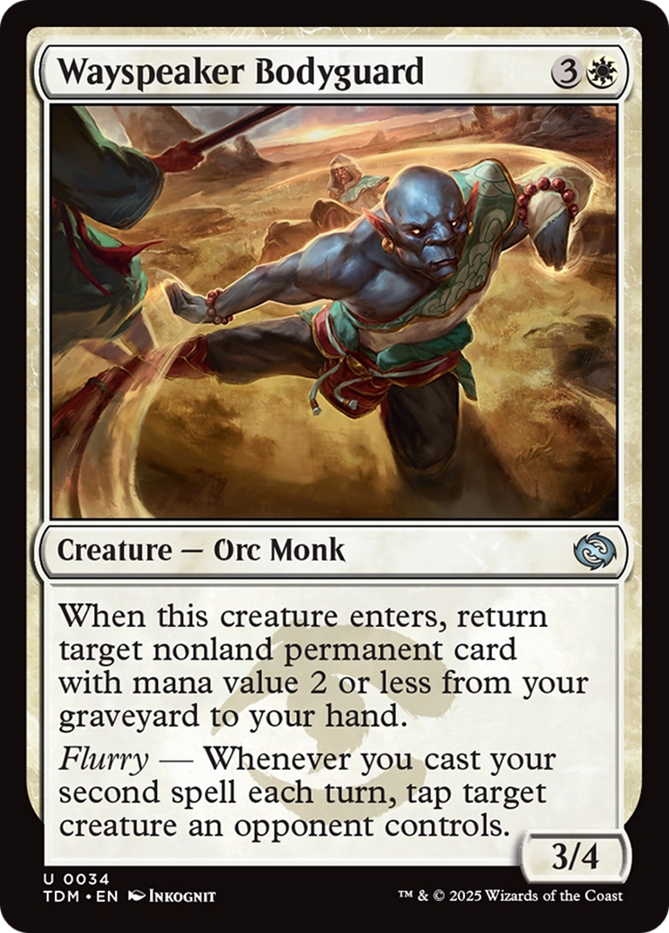 Wayspeaker Bodyguard [Tarkir: Dragonstorm] | Galaxy Games LLC