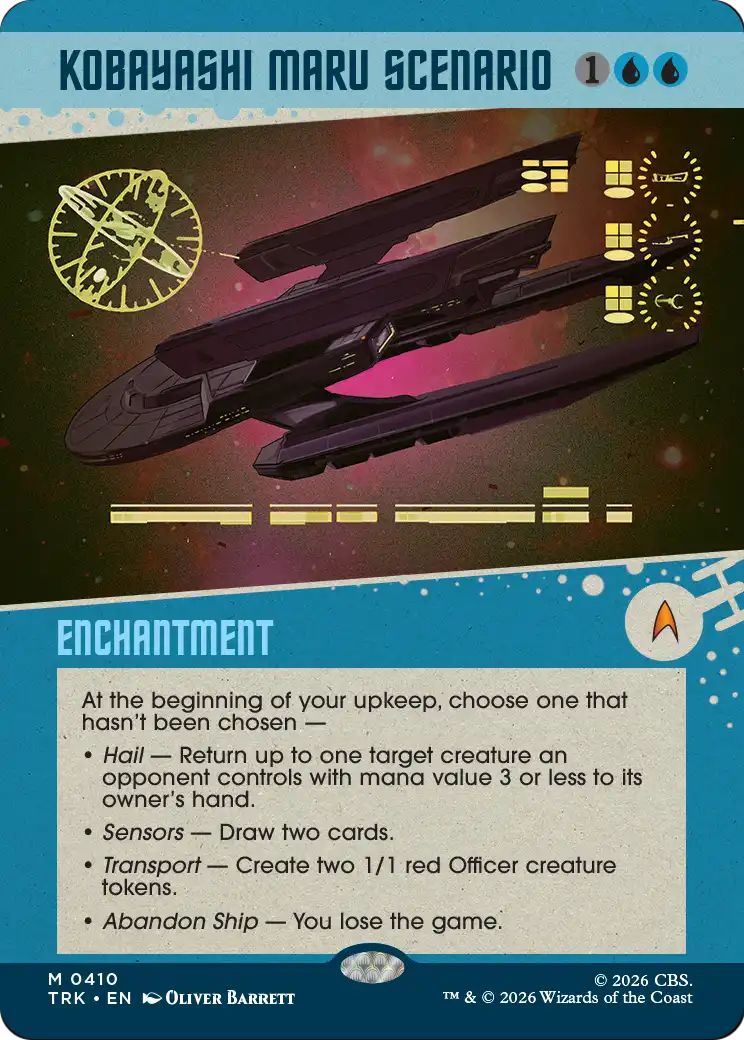 Kobayashi Maru Scenario (Showcase) [Star Trek] | Galaxy Games LLC