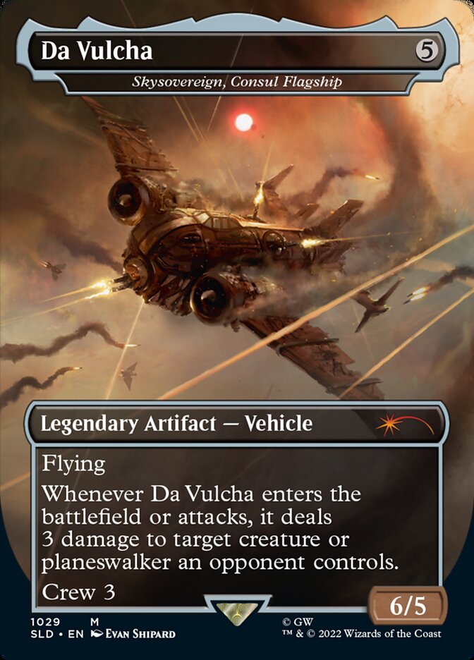 Da Vulcha - Skysovereign, Consul Flagship (Borderless) [Secret Lair Drop Series] | Galaxy Games LLC