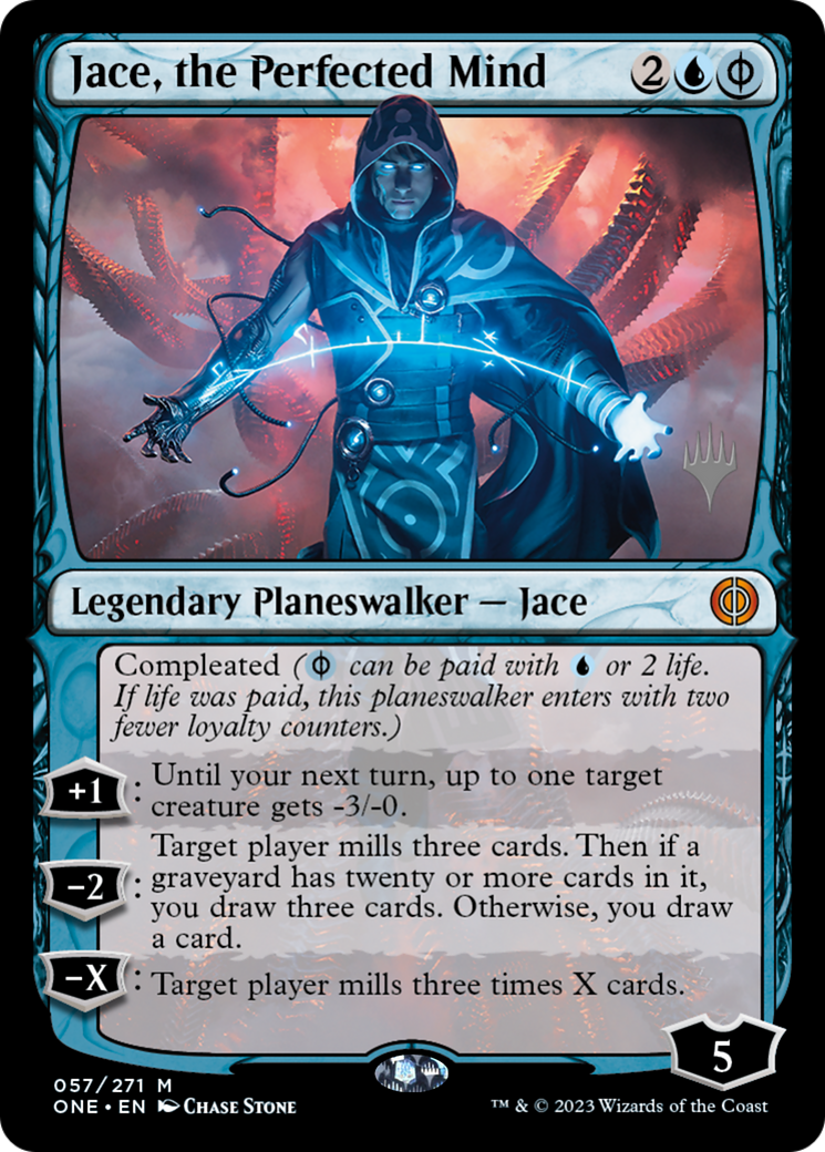 Jace, the Perfected Mind (Promo Pack) [Phyrexia: All Will Be One Promos] | Galaxy Games LLC