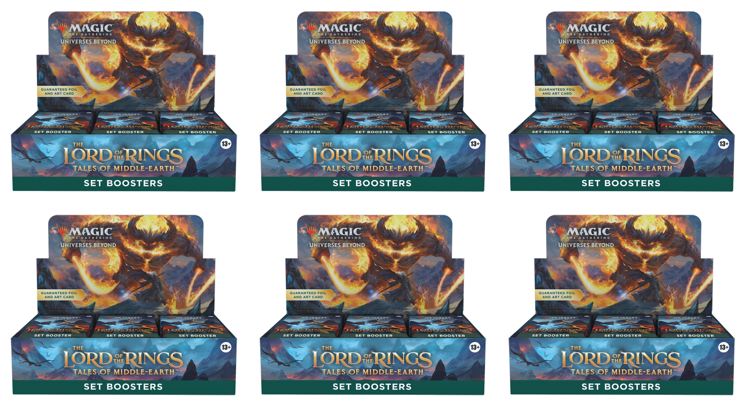 The Lord of the Rings: Tales of Middle-earth - Set Booster Case | Galaxy Games LLC