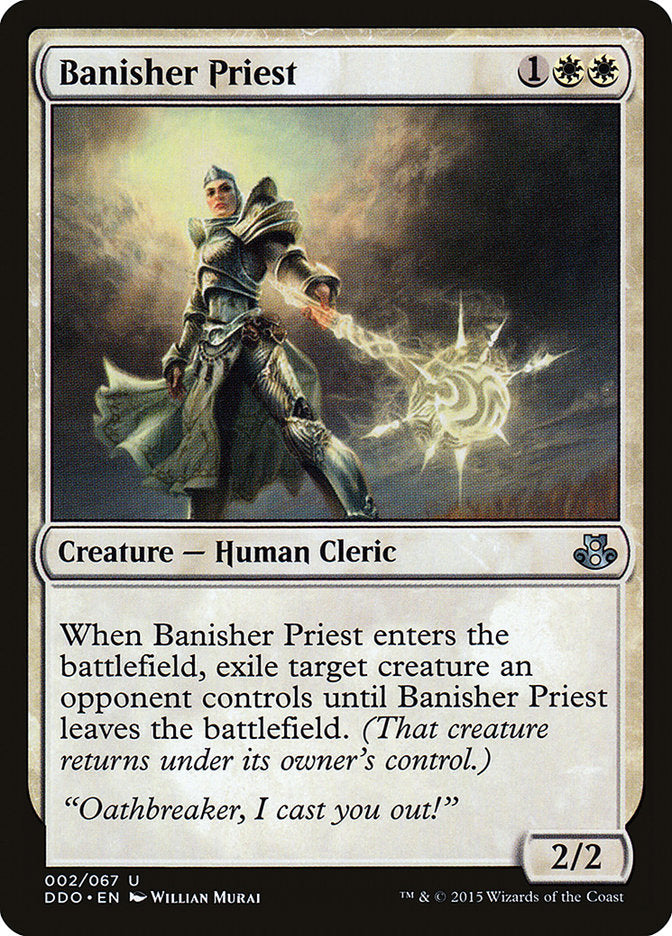 Banisher Priest [Duel Decks: Elspeth vs. Kiora] | Galaxy Games LLC