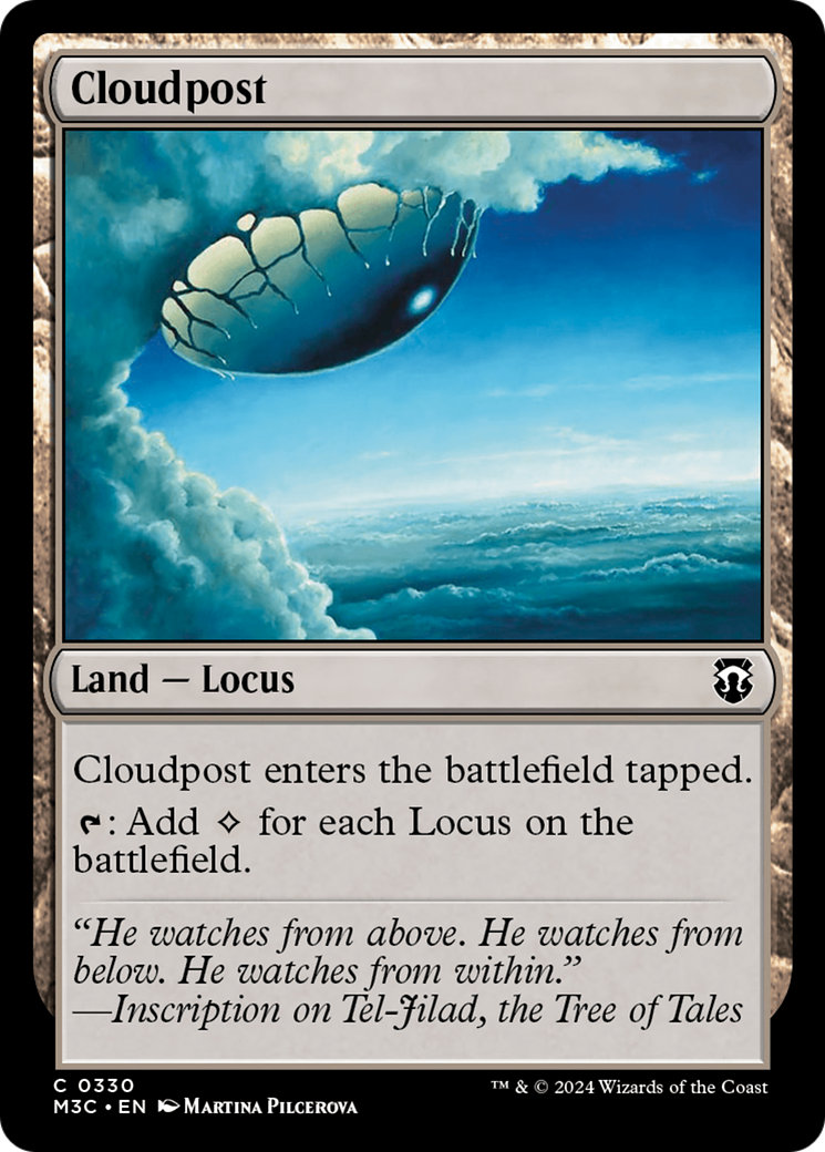 Cloudpost (Ripple Foil) [Modern Horizons 3 Commander] | Galaxy Games LLC