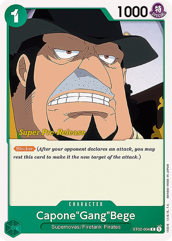 Capone"Gang"Bege [Super Pre-Release Starter Deck: Worst Generation] | Galaxy Games LLC