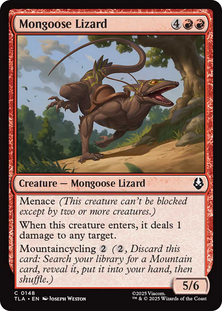 Mongoose Lizard [Avatar: The Last Airbender] | Galaxy Games LLC