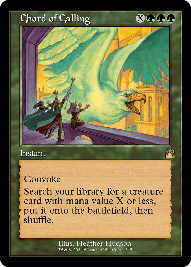 Chord of Calling (Retro Frame) [Ravnica Remastered] | Galaxy Games LLC