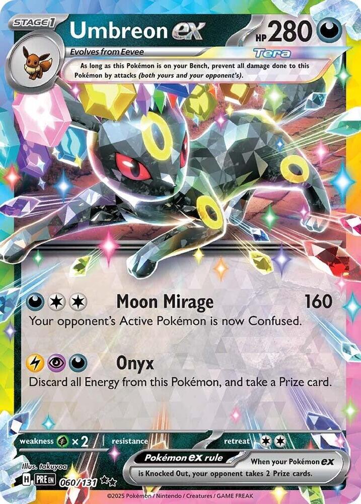 Umbreon ex (060/131) [Scarlet & Violet: Prismatic Evolutions] | Galaxy Games LLC