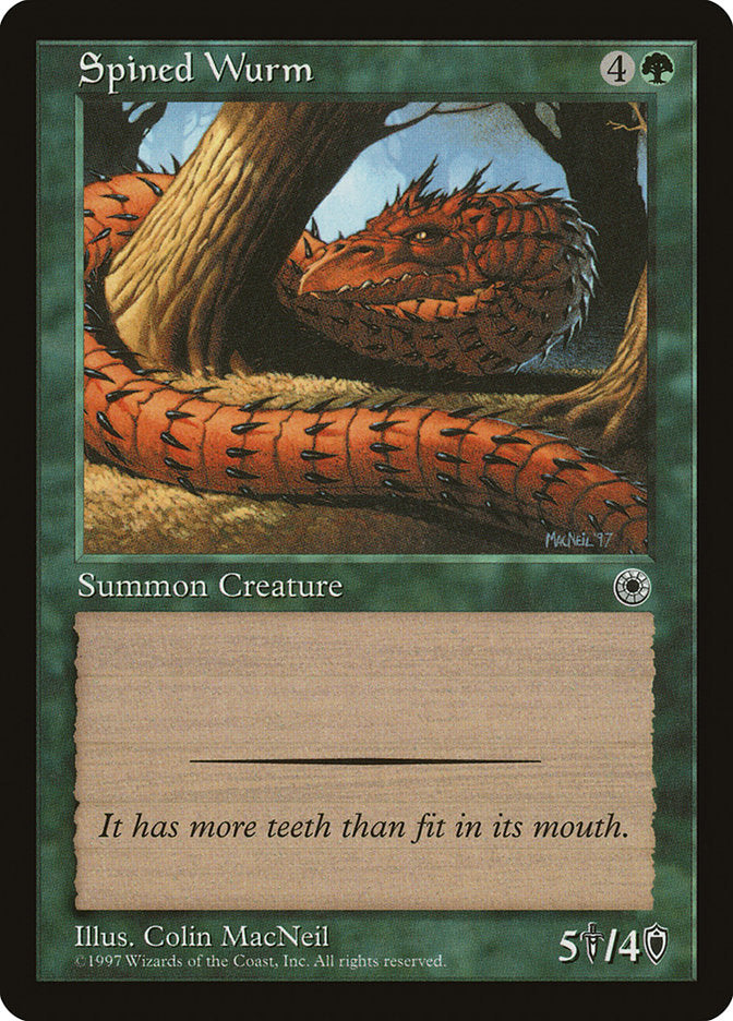 Spined Wurm [Portal] | Galaxy Games LLC