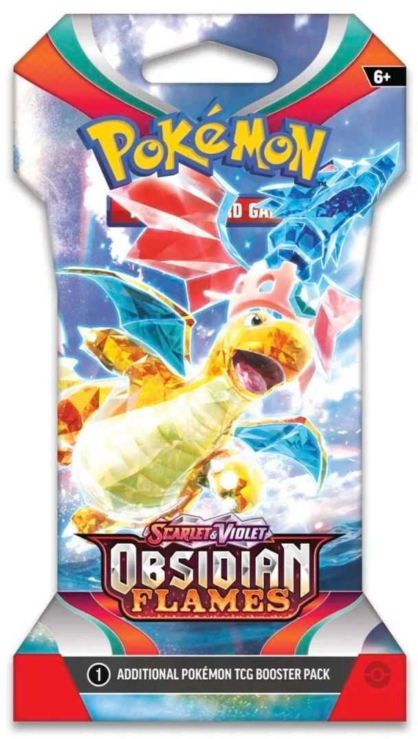 Scarlet & Violet: Obsidian Flames - Sleeved Booster Pack | Galaxy Games LLC