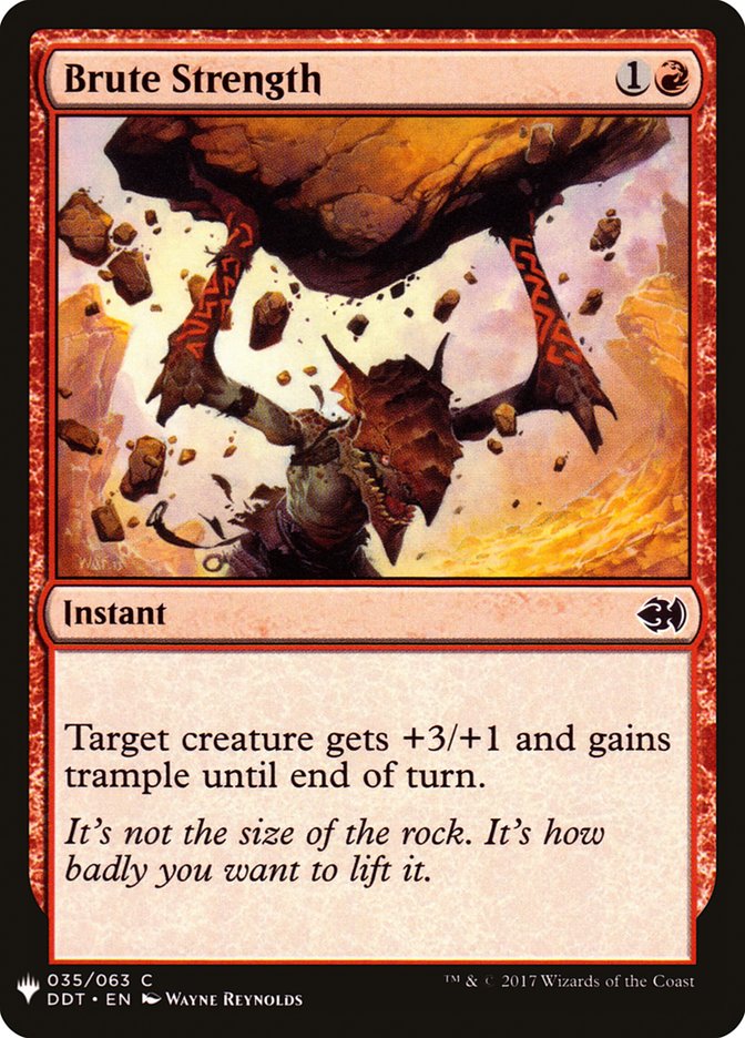 Brute Strength [Mystery Booster] | Galaxy Games LLC