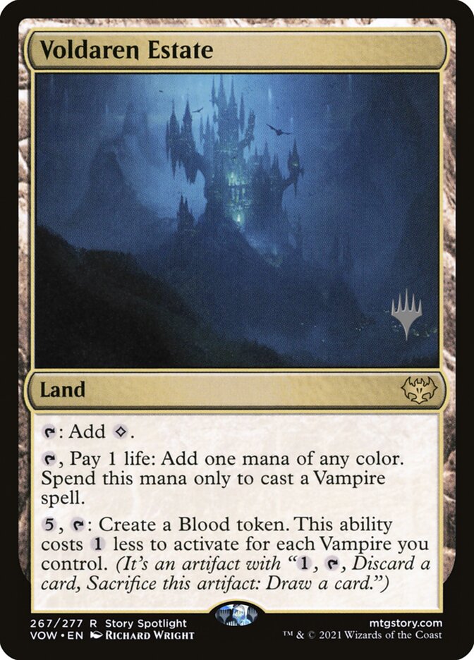 Voldaren Estate (Promo Pack) [Innistrad: Crimson Vow Promos] | Galaxy Games LLC