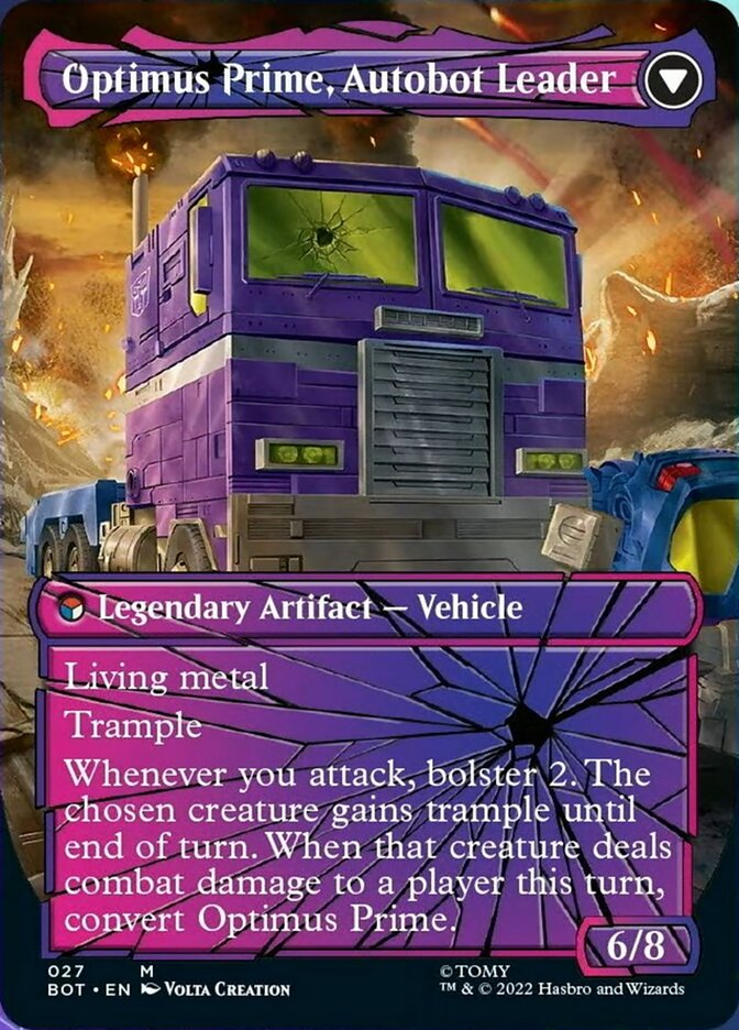 Optimus Prime, Hero // Optimus Prime, Autobot Leader (Shattered Glass) [Transformers] | Galaxy Games LLC