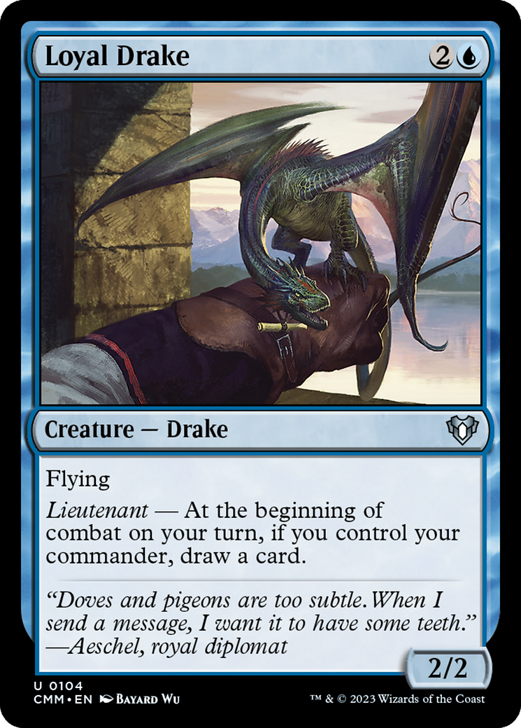 Loyal Drake [Commander Masters] | Galaxy Games LLC