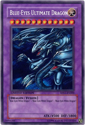 Blue-Eyes Ultimate Dragon [RP01-EN000] Secret Rare | Galaxy Games LLC