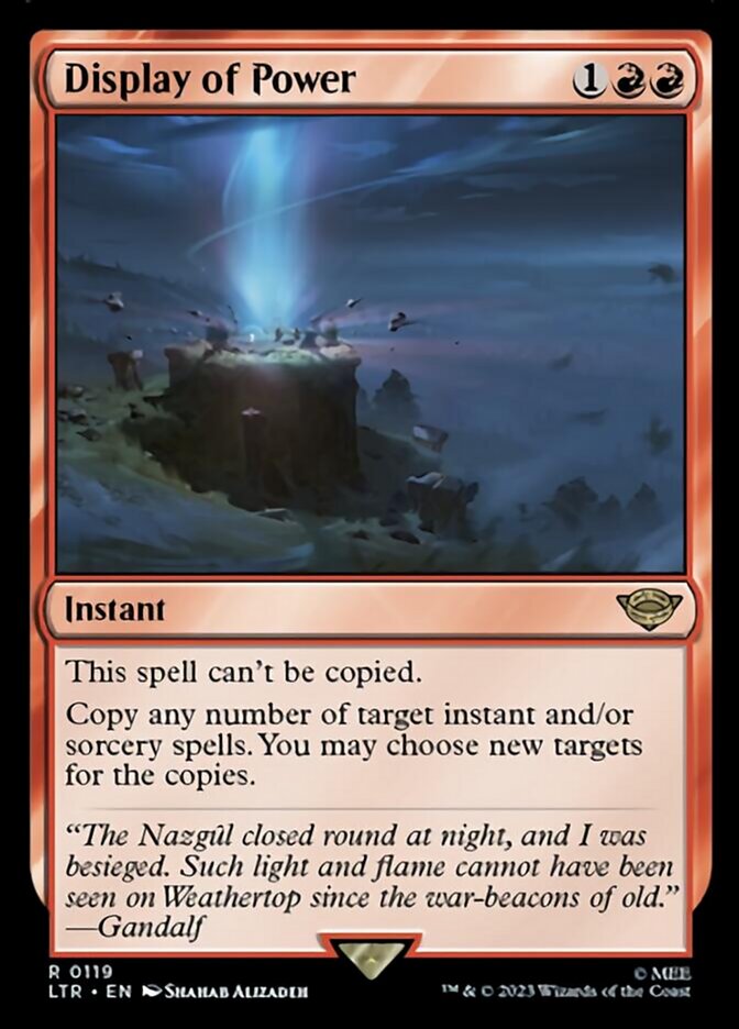 Display of Power [The Lord of the Rings: Tales of Middle-Earth] | Galaxy Games LLC