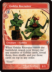 Goblin Recruiter (Future Sight) [Mystery Booster 2] | Galaxy Games LLC