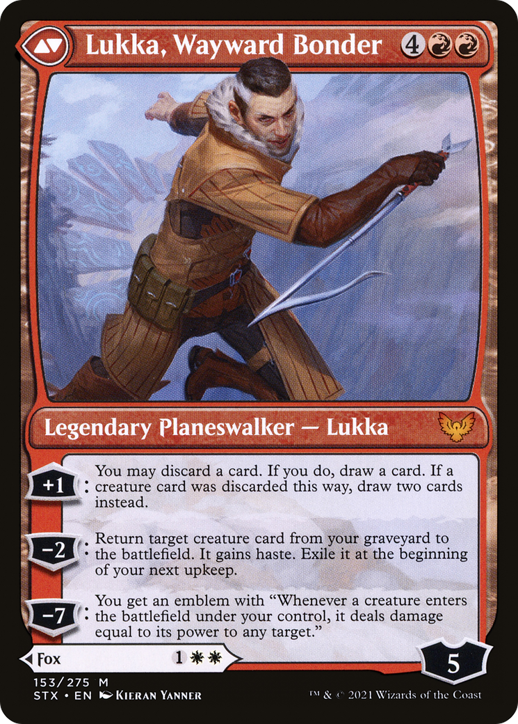 Mila, Crafty Companion // Lukka, Wayward Bonder [Secret Lair: From Cute to Brute] | Galaxy Games LLC