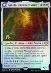 Katilda, Dawnhart Martyr // Katilda's Rising Dawn [Innistrad: Crimson Vow Prerelease Promos] | Galaxy Games LLC