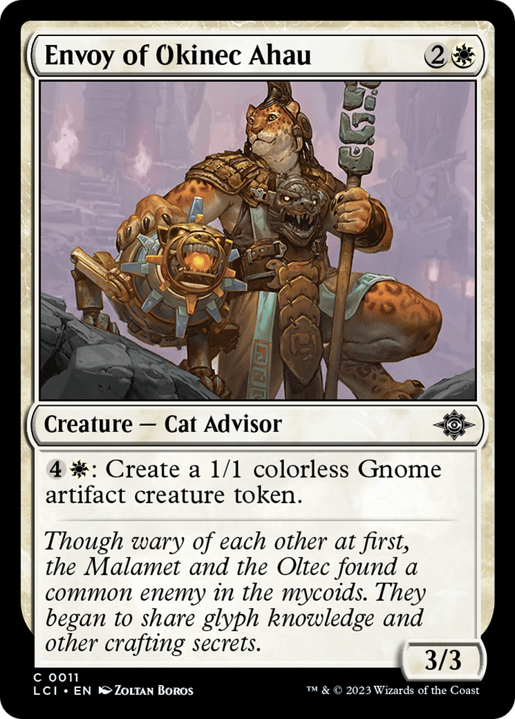 Envoy of Okinec Ahau [The Lost Caverns of Ixalan] | Galaxy Games LLC