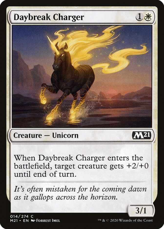 Daybreak Charger [Core Set 2021] | Galaxy Games LLC