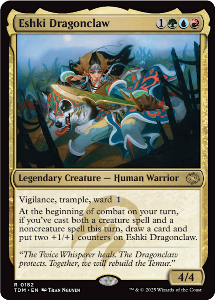 Eshki Dragonclaw [Tarkir: Dragonstorm] | Galaxy Games LLC