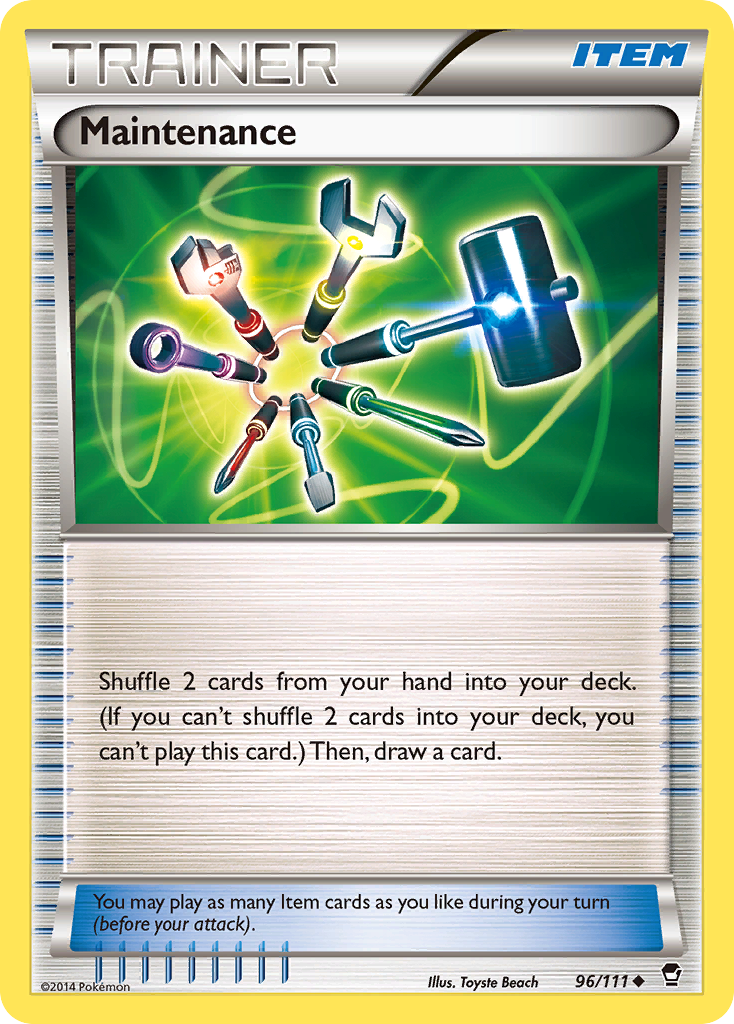 Maintenance (96/111) [XY: Furious Fists] | Galaxy Games LLC