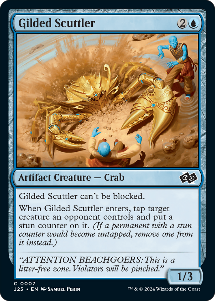 Gilded Scuttler [Foundations Jumpstart] | Galaxy Games LLC