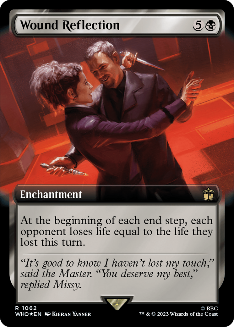 Wound Reflection (Extended Art) (Surge Foil) [Doctor Who] | Galaxy Games LLC