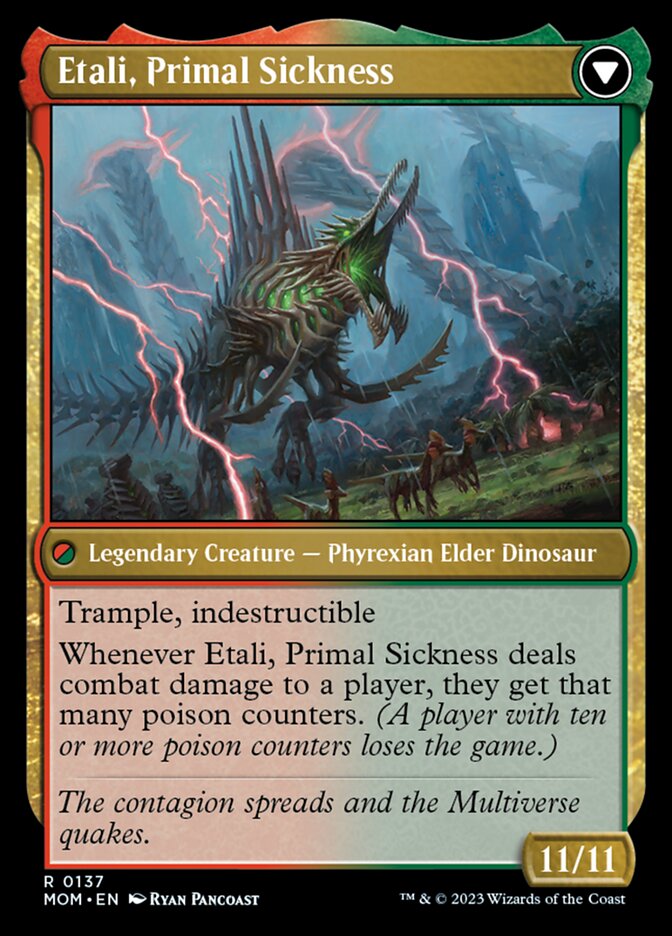 Etali, Primal Conqueror // Etali, Primal Sickness [March of the Machine] | Galaxy Games LLC