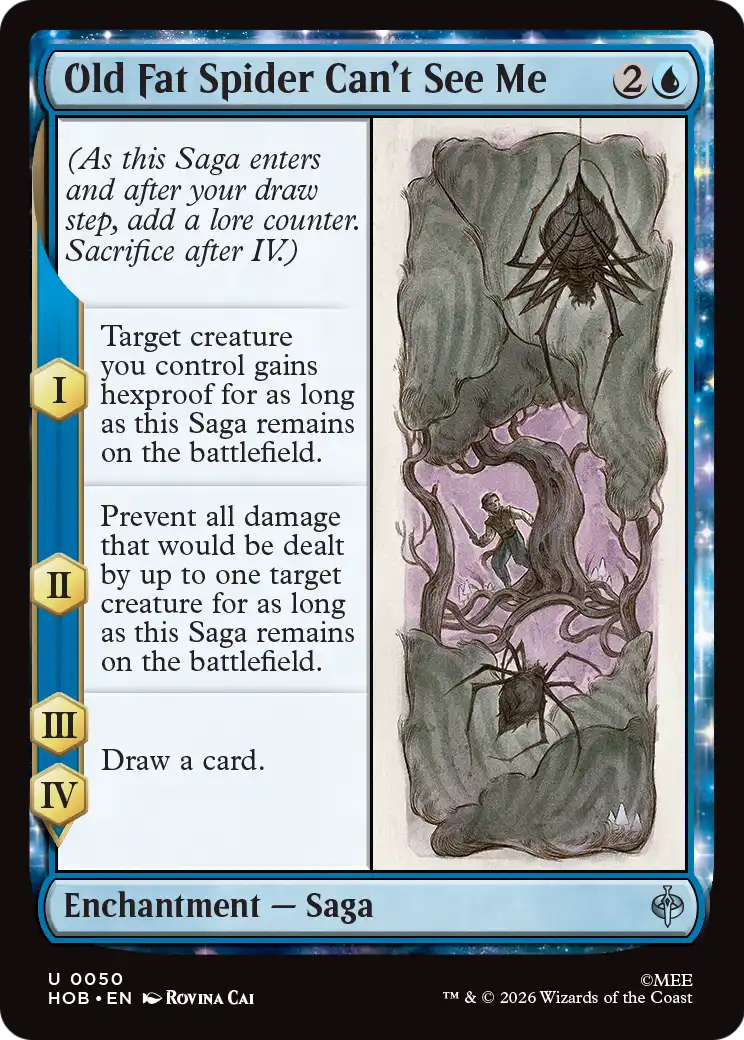 Old Fat Spider Can't See Me [The Hobbit] | Galaxy Games LLC