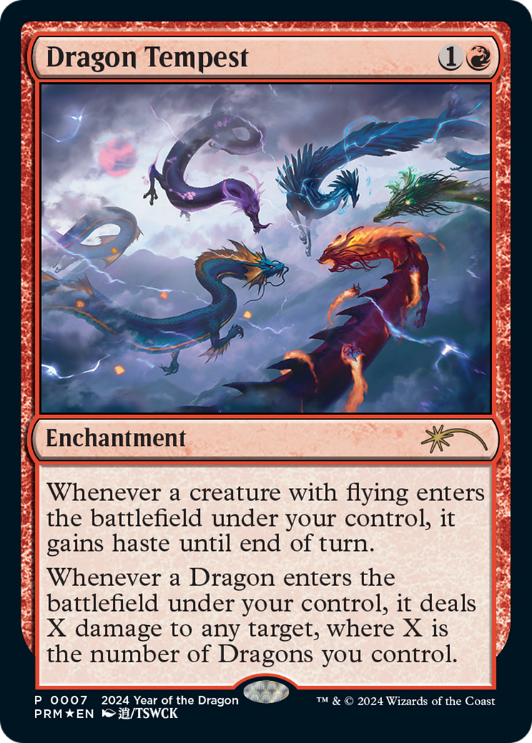 Dragon Tempest (Year of the Dragon 2024) [Standard Showdown Promos] | Galaxy Games LLC