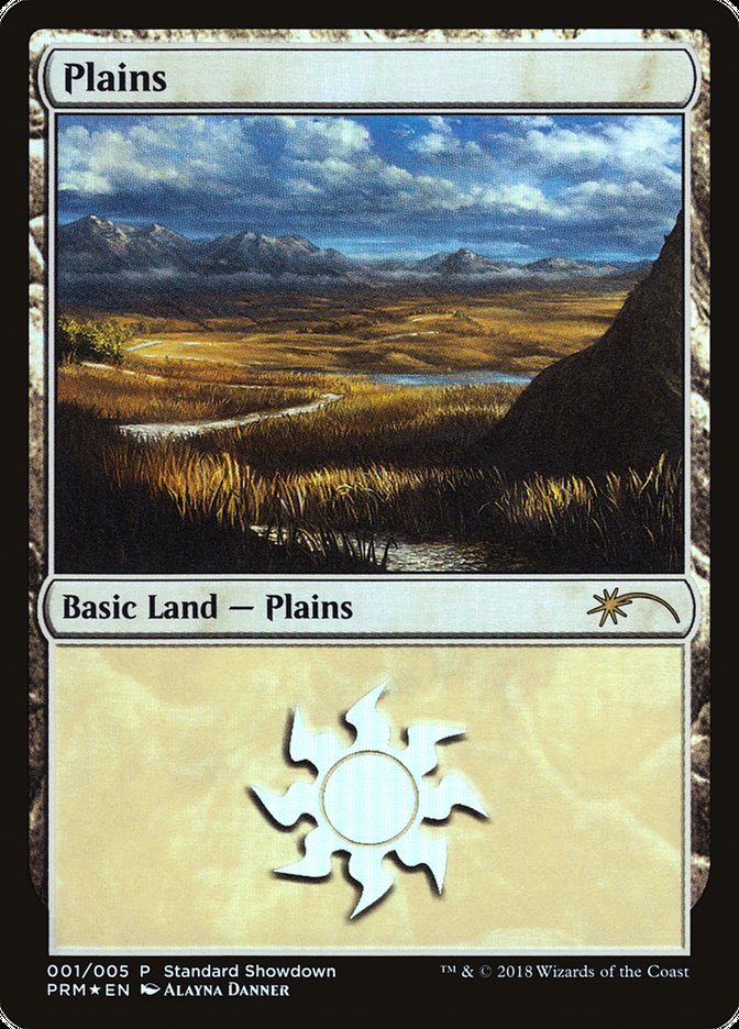 Plains (Alayna Danner) [Standard Showdown Promos] | Galaxy Games LLC