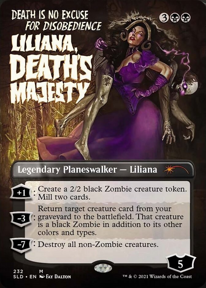 Liliana, Death's Majesty [Secret Lair Drop Series] | Galaxy Games LLC