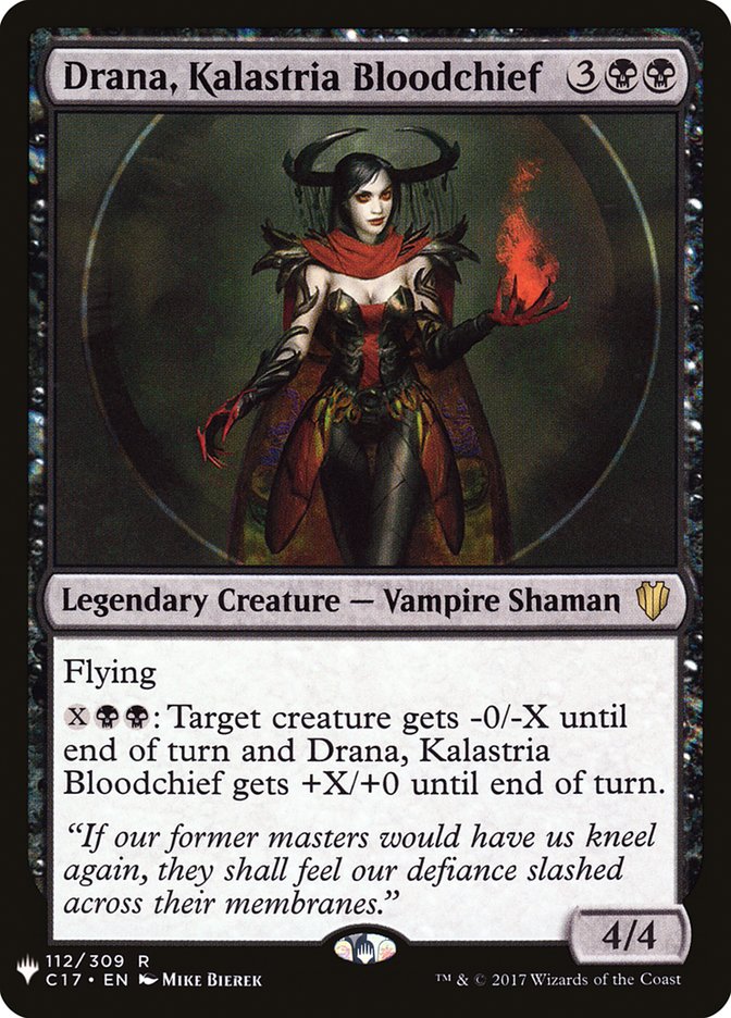 Drana, Kalastria Bloodchief [Mystery Booster] | Galaxy Games LLC