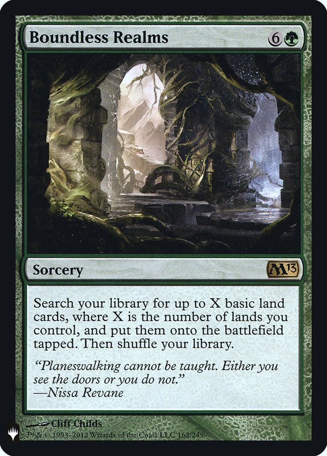 Boundless Realms [Mystery Booster] | Galaxy Games LLC